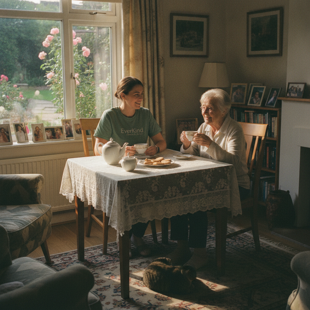 Warm companionship and home support services